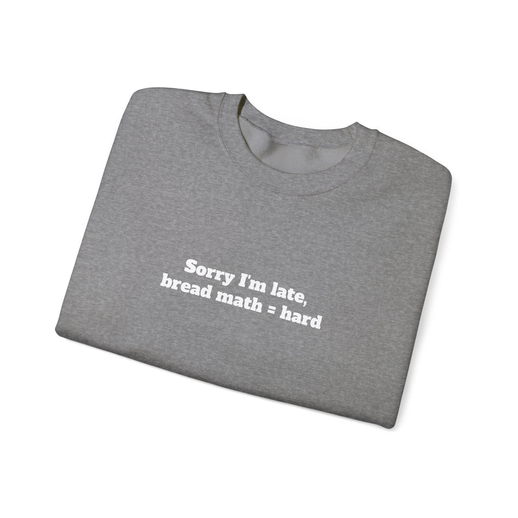 Bread Math Crewneck Sweatshirt