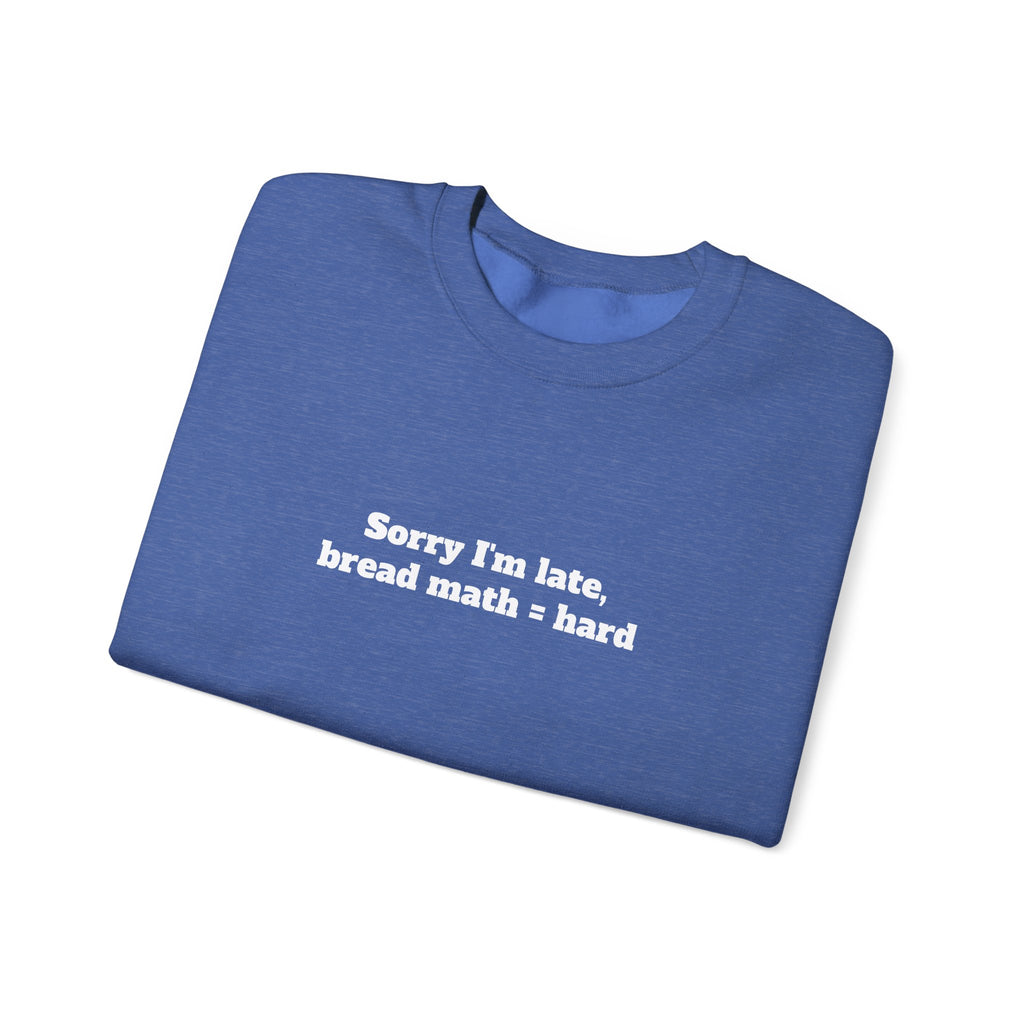 Bread Math Crewneck Sweatshirt